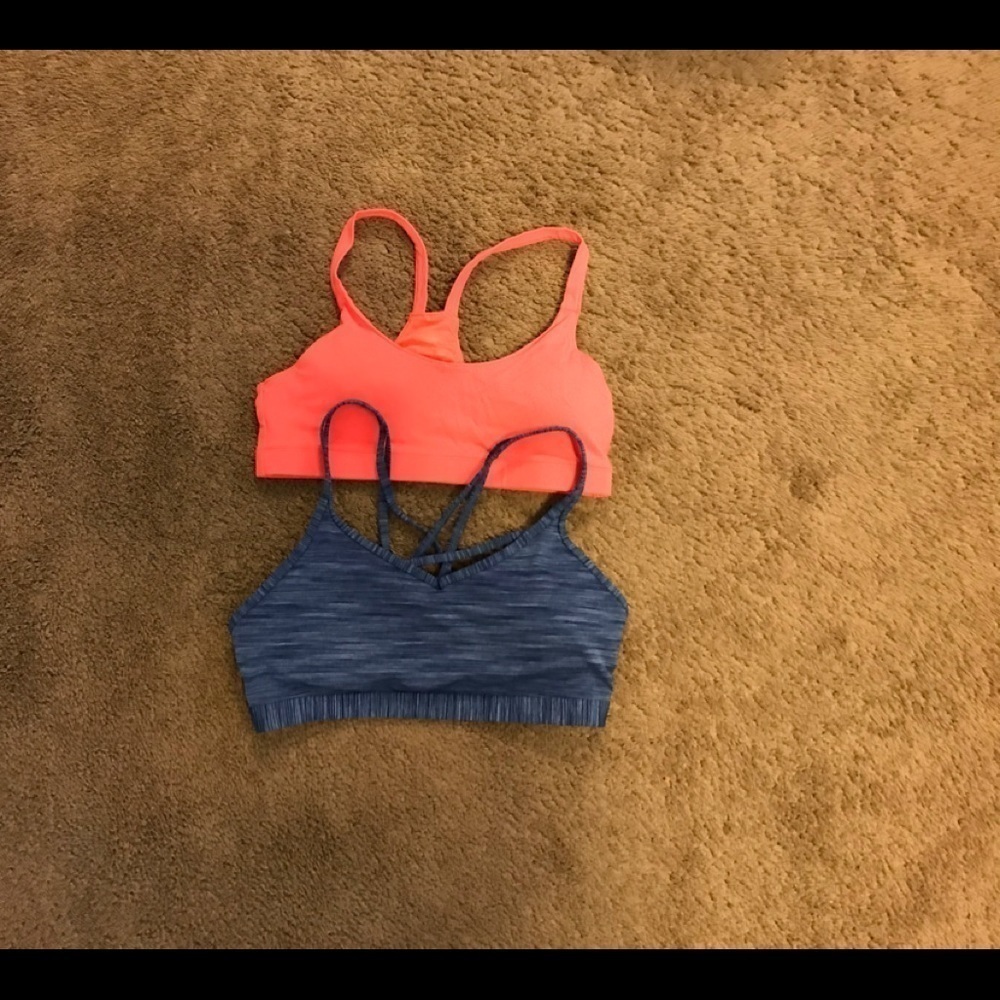 Olselle and Zyia sports bras